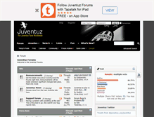 Tablet Screenshot of juventuz.com